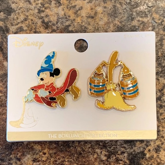 Disney Jewelry - Disney Fantasia Sorcerer Enamel Pin Set Disney Jewelry - Disney Fantasia Sorcerer Enamel Pin Set